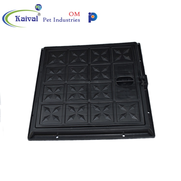 Kaival Gold Plastic Manhole Cover Extra heavy category with lock system