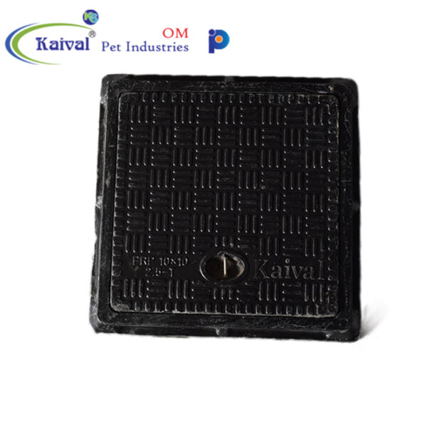FRP (Black) Manhole Cover Extra Heavy - Image 2