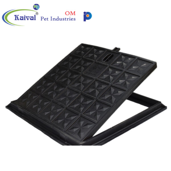 Kaival Gold Plastic Manhole Cover Extra heavy category with lock system - Image 3
