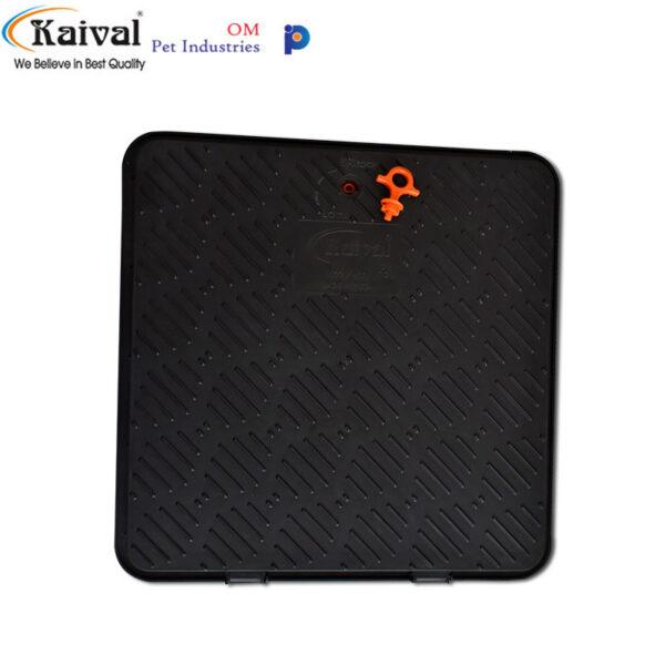 Kaival Platinum Plastic Manhole Cover (Black) size (24 X 24) - Image 3